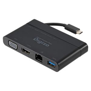 プリンストン USB Type-C対応ドッキングステーションミニ VGA/HDMI/LAN/USB3.0 TypeA各1ポート搭載 4K対応｜saikou2021