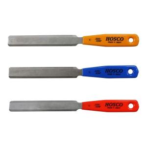 HOSCO Luthiers Tools ナットファイル ウクレレ用 3本組 .022"/.028", 024"/.032", 026"/.｜saikou2021