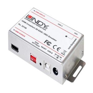 LINDY HDMI EDID エミュレータ、プリセット内蔵 (型番:32108)｜saikou2021