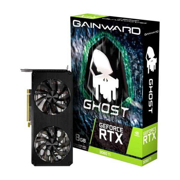 GAINWARD GeForce RTX 3060Ti GHOST 8G V1 LHR グラフィック...