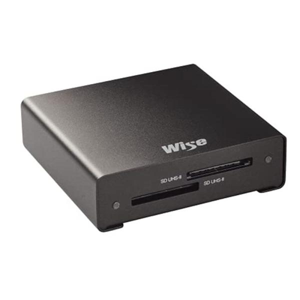 Wise SD UHS-II デュアルカードリーダー USB 3.2 Gen 2（10Gbps）対応...