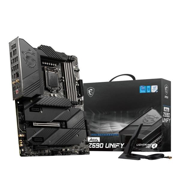 MSI MEG Z590 UNIFY マザーボード ATX Intel Z590チップセット搭載 M...