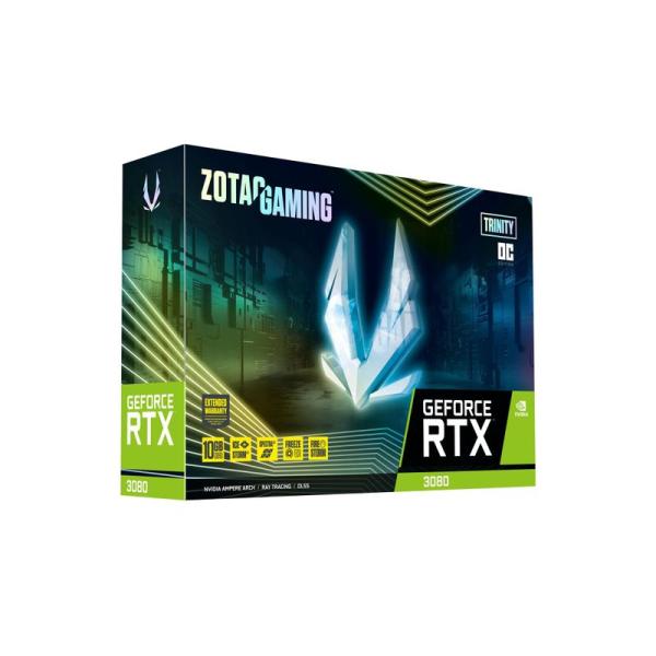 ZOTAC GAMING GeForce RTX 3080 Trinity OC LHR グラフィッ...