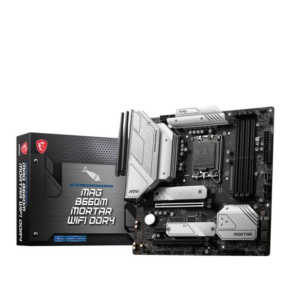 MSI MAG B660M MORTAR WIFI DDR4 マザーボード Micro-ATX In...