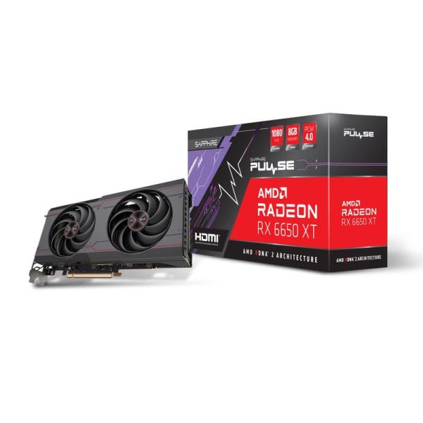 Sapphire PULSE Radeon RX 6650 XT GAMING OC グラフィックス...