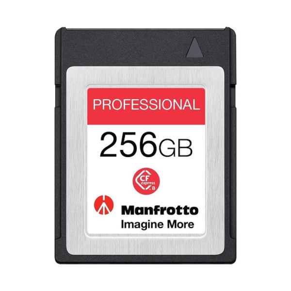 Manfrotto プロフェッショナル CFexpressカード 256GB 8Kビデオをハイフレー...