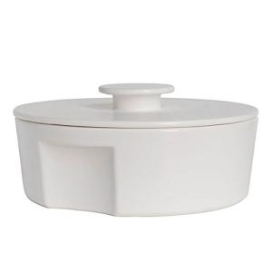 土鍋 ホワイト セラミックジャパン Ceramic Japan do-nabe 24cm 直火用土鍋240(IH非対応) DN-240-WH｜saikou2021