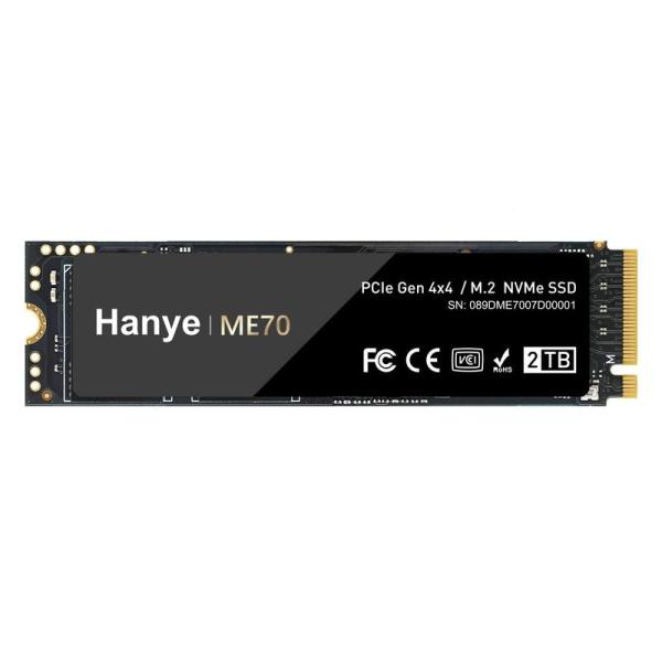 Hanye 内蔵 SSD 2TBPS5動作確認済み PCIe Gen4x4 M.2 NVMe 228...