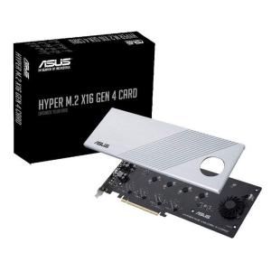 ASUS 最大4台 PCIE 4.0 M.2ドライブ を サポート する 拡張カード HYPER M.2 X16 GEN 4 Card｜saikou2021