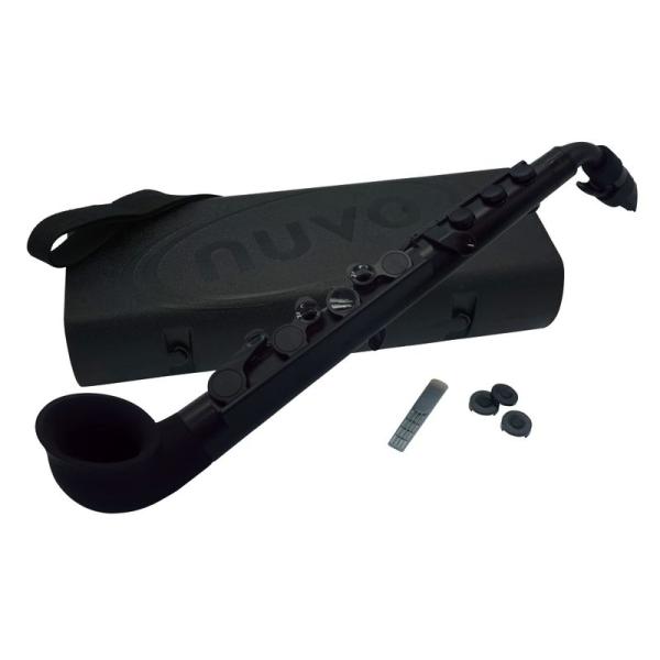 NUVO ヌーボ プラスチック製管楽器 完全防水仕様 サックス C調 jSax 2.0 Black/...