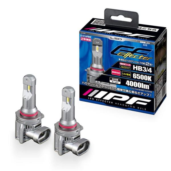 車用LEDバルブ 6500K ヘッドライト フォグランプ LED バルブ エフェクターシリーズ HB...