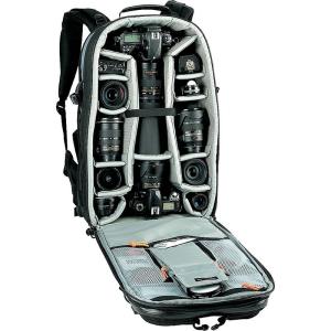 国内正規品Lowepro カメラリュック バーテックス 100AW 16L レインカバー PCスペース有 三脚取付可 ブラック 350184