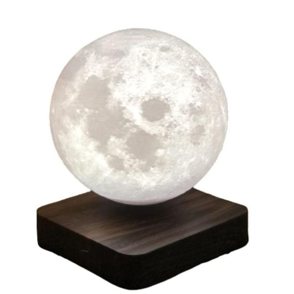 月 ライト 月型ライト ラバライト 磁気浮上 月型照明 間接照明 ナイトランプ 月のライト おしゃれ...