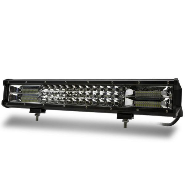 LED ライトバー 作業灯 45cm 252W TRI-ROW ハイパーコンボ 18インチ 1260...