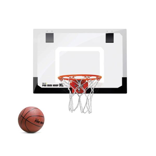 スキルズ(SKLZ) 室内用ゴール プロミニフープ 透明 バスケットボール用 ミニボール/バックボー...
