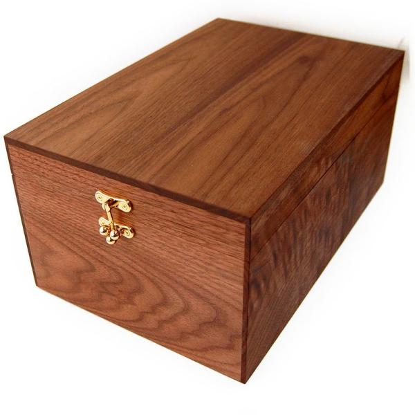 銀座大賀靴工房 シューケア ボックス 木箱のみの単品販売ウォールナット製ボックス