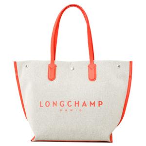 ロンシャン Longchamp トートバッグ ロゾ ESSENTIAL Lサイズ 10090 HSG 218 FRAISE ベージュ ストロベリー｜sail-brand