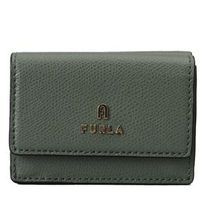 フルラ FURLA 三つ折り財布 レディース ミニ財布 カメリア エス WP00318 ARE000 2291S CACTUS+PERLA e int. ダークグリーン｜sail-brand