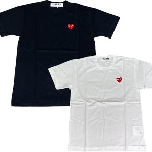 コムデギャルソン COMME des GARCONS Tシャツ 半そで メンズ PLAY RED