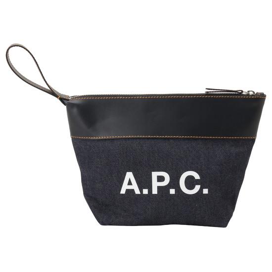 アーペーセー A.P.C. クラッチバッグ レディース ポーチ TROUSSE AXELLE ダーク...