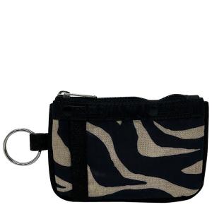 並行輸入品 レスポートサック LeSportsac パスケース 4009 HC94 RAFFIA ZEBRA ラフィアゼブラ 爆買