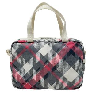 並行輸入品 レスポートサック LeSportsac ポーチ ハンドル付き 4298 HD41 SEAMLESS TARTAN シームレスタータン 爆買