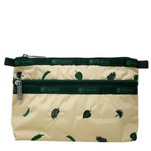 並行輸入品 レスポートサック LeSportsac ポーチ 7105 HC77 TROPICAL PALM EMBROIDERY 刺繍 爆買