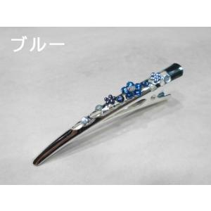 送料無料 ヘアクリップ フラワーモチーフクリッ...の詳細画像5