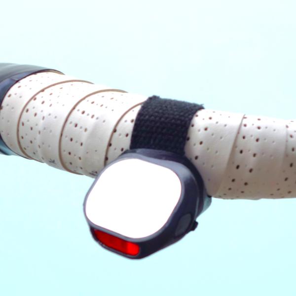 ロードバイク専用・リアビューミラー &amp; リアライト　スリムタイプ (右側用)　　自転車ミラー サイク...