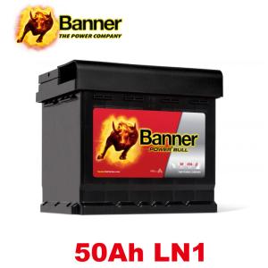 BANNER バナー バッテリー　LN1 50Ah　POWER BULL　延長保証も追加可能!!　P5003｜sair