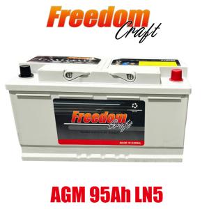FREEDOM CRAFT バッテリー フリーダムクラフト LN5 AGM 95Ah 850CCA FD-AGM95 韓国製 VARTA バルタ 互換 595901085 アイドリングストップ車対応｜sair