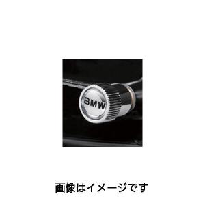 BMW 純正 エアーバルブキャップ×4個入 BMW ワードマーク 36122447140｜sair