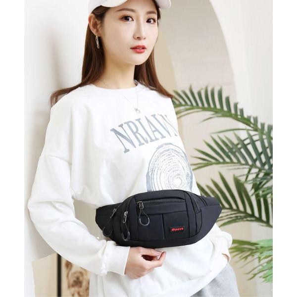 ウエストポーチ 男女兼用 ボディバッグ メンズ レディース 大容量 おしゃれ 防水 ボディバック ウ...
