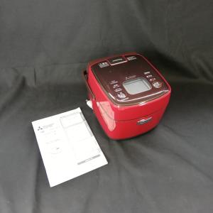 【中古】 三菱 IH 炊飯ジャー 炊飯器 0.63L NJ-SEA06-R レッド MITSUBISHI(AU49)｜saisei-soko