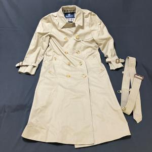 美品　バーバリーブラックレーベル　トレンチコート　ライナー付き　キルティング 美品]バーバリーブラックレーベル トレンチコート キルティング