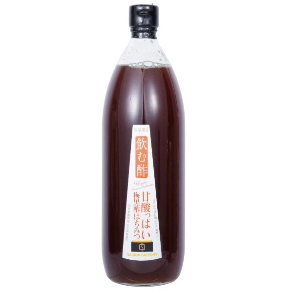 セゾンファクトリー 飲む酢 梅黒酢はちみつ 1000ml