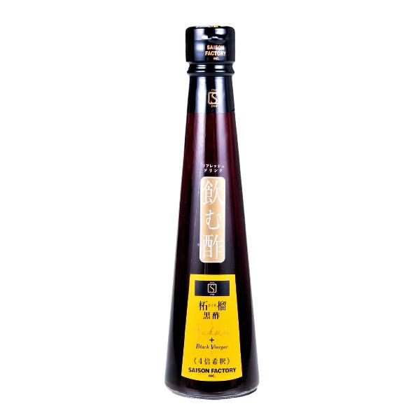 セゾンファクトリー 飲む酢 柘榴（ざくろ）黒酢 200ml