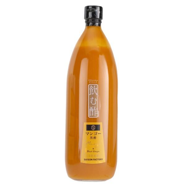 セゾンファクトリー 飲む酢 マンゴー黒酢 1000ml