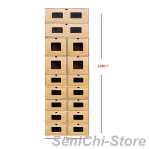 シューズボックス 6個セット 6サイズ ダンボ...の詳細画像3