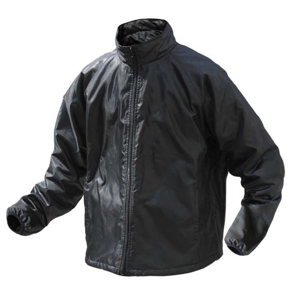 軽防寒ジャケット　中綿ジャケット　黒　紺　FUJITE