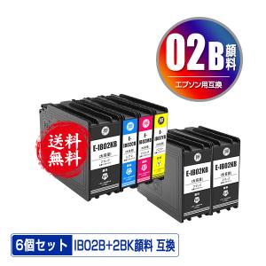 IB02KB IB02CB IB02MB IB02YB 顔料 大容量 4色セット×2 + IB02KB