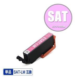 SAT-LM ライトマゼンタ 単品 エプソン 互換インク インクカートリッジ (SAT EP-816A EP-716A EP-815A EP-715A EP-814A EP-714A EP-813A  )｜saitenchi