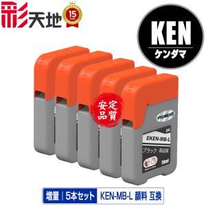 KETA-5CL 増量 5色セット エプソン 用 ケンダマ タケトンボ 互換