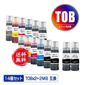 インクラボ TOB-6CL 6色パック EPSON エプソン 互換インクボトル