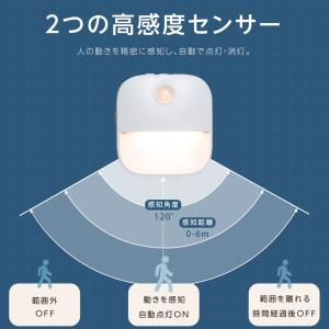 センサーライト 人感センサー付き 調色LED ...の詳細画像4