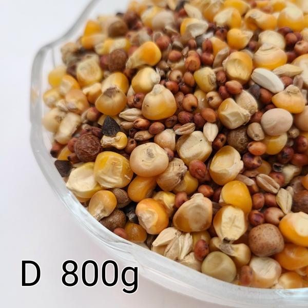 特鳩の餌  別配合　D　800g　鳩 餌 エサ とうもろこし フード 穀類