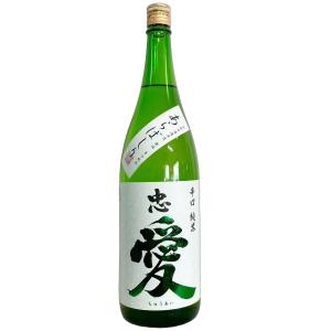忠愛 辛口純米 新酒 あらばしり 1800ml