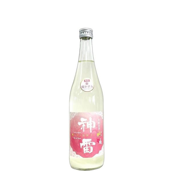神雷 本醸造 春限定 桜かすみ酒 720ml