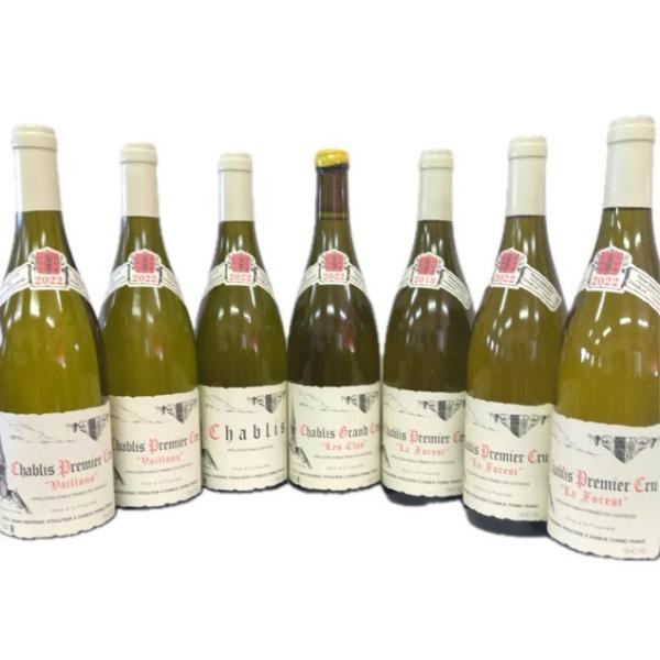 2022 シャブリ・グラン・クリュ・レ・クロ含むルネ・ヴァンサン・ドーヴィサ シャブリ7本セット【B...