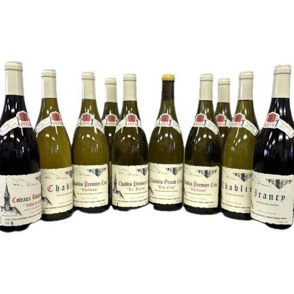 2023 シャブリ・グラン・クリュ・レ・クロ含むルネ・ヴァンサン・ドーヴィサ シャブリ10本セット【...